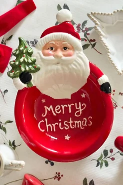 Cristina Oria Fuentes, Ensaladeras Y Cuencos^Cuenco Con Diseño De Papá Noel "Merry Christmas"