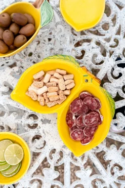 Cristina Oria Fuentes, Ensaladeras Y Cuencos^Cuenco De Cerámica Con Diseño De Dos Limones