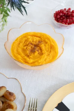 Cristina Oria Fuentes, Ensaladeras Y Cuencos^Cuenco De Cristal Con Borde Dorado Grande