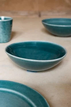 Cristina Oria Fuentes, Ensaladeras Y Cuencos^Cuenco De Gres Con Filo Envejecido