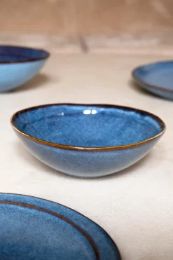 Cristina Oria Fuentes, Ensaladeras Y Cuencos^Cuenco De Gres Con Filo Envejecido