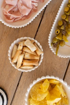 Cristina Oria Fuentes, Ensaladeras Y Cuencos^Cuenco De Porcelana Diseño Bolitas