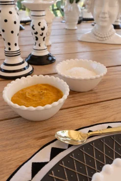 Cristina Oria Fuentes, Ensaladeras Y Cuencos^Cuenco De Porcelana Diseño Bolitas