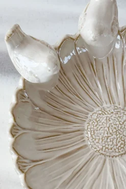 Cristina Oria Joyeros, Carteras Y Fundas|Piezas Decorativas^Cuenco Decorativo Blanco Flor Con Pájaros