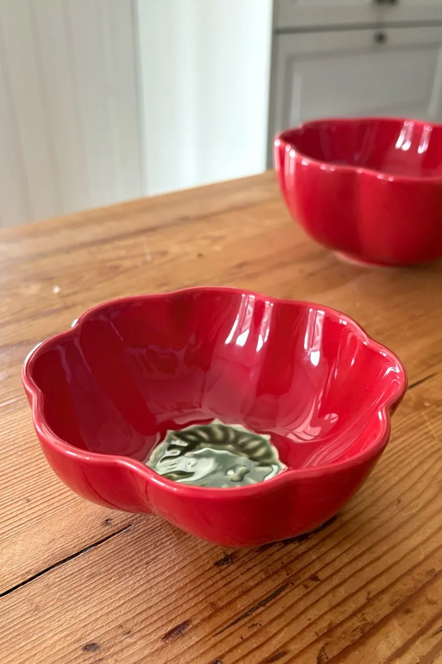 Cristina Oria Fuentes, Ensaladeras Y Cuencos^Cuenco Diseño Pimiento Pequeño