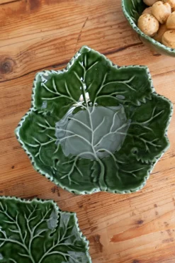 Cristina Oria Fuentes, Ensaladeras Y Cuencos^Cuenco Hoja De Parra