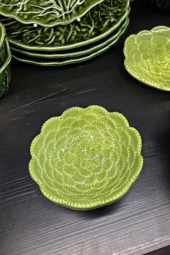 Cristina Oria Fuentes, Ensaladeras Y Cuencos^Cuenco Pequeño Flor Verde En Relieve