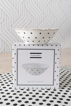 Cristina Oria Fuentes, Ensaladeras Y Cuencos^Cuenco Puntos