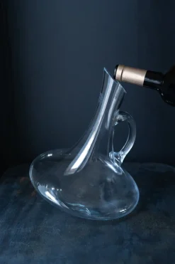 Cristina Oria Decantadores|Decantadores De Cristal^Decantador Con Diseño Oblicuo