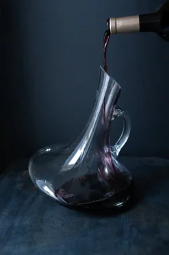 Cristina Oria Decantadores|Decantadores De Cristal^Decantador Con Diseño Oblicuo
