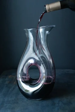 Cristina Oria Decantadores|Decantadores De Cristal^Decantador De Cristal Con Agujero