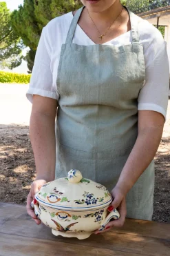 Cristina Oria Delantales|Delantales^Delantal De Lino Adultos