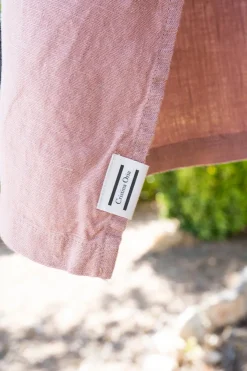 Cristina Oria Delantales|Delantales^Delantales De Lino Rosa Niños