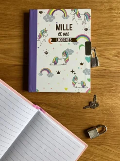 Cristina Oria Minichef^Diario Con Diseño De Unicornios