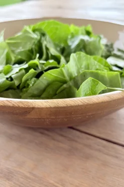 Cristina Oria Fuentes, Ensaladeras Y Cuencos^Ensaladera De Madera Crema