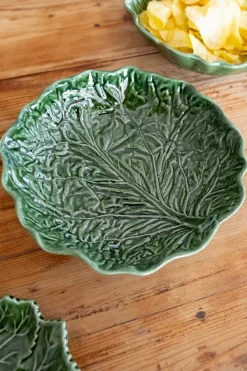 Cristina Oria Fuentes, Ensaladeras Y Cuencos^Ensaladera Oval Mediana Hoja De Col