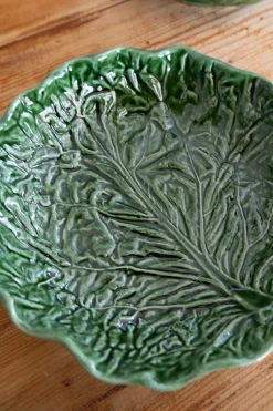 Cristina Oria Fuentes, Ensaladeras Y Cuencos^Ensaladera Oval Mediana Hoja De Col