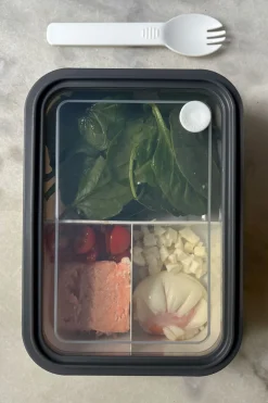 Cristina Oria Para Llevar^Fiambrera Con Tres Compartimentos