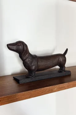 Cristina Oria Piezas Decorativas^Figura Decorativa Con Diseño De Teckel Con Base