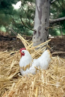 Cristina Oria Piezas Decorativas^Figura Decorativa Gallina Blanca