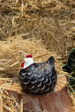 Cristina Oria Piezas Decorativas^Figura Decorativa Gallina Negra