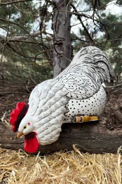 Cristina Oria Piezas Decorativas^Figura Decorativa Gallina Comiendo