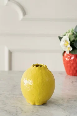 Cristina Oria Jarrones, Floreros Y Maceteros^Florero Con Diseño De Limón Pequeño