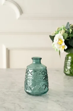 Cristina Oria Jarrones, Floreros Y Maceteros^Florero De Cristal Con Detalles Geométricos