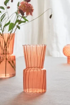 Cristina Oria Jarrones, Floreros Y Maceteros^Florero De Cristal Rosa Pequeño