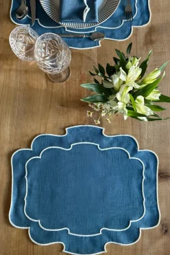 Cristina Oria Manteles Individuales^Individual Impermeable Con Diseño De Blonda