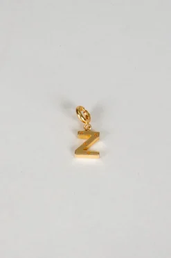 Cristina Oria Joyas Co|Joyas Co^Iniciales Doradas Con Detalle De Estrellas