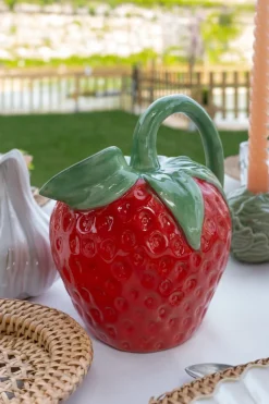 Cristina Oria Jarras Y Botellas^Jarra Diseño De Fresa