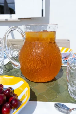 Cristina Oria Jarras Y Botellas^Jarra Transparente Acrílica Con Diseño En Relieve