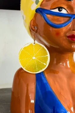 Cristina Oria Piezas Decorativas|Jarrones, Floreros Y Maceteros^Jarrón Busto Lady Caribe