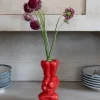 Cristina Oria Jarrones, Floreros Y Maceteros^Jarrón Con Diseño De Pimientos Rojos