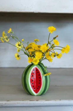 Cristina Oria Jarrones, Floreros Y Maceteros^Jarrón Con Diseño De Sandía