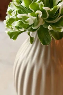 Cristina Oria Jarrones, Floreros Y Maceteros^Jarrón De Porcelana Beige