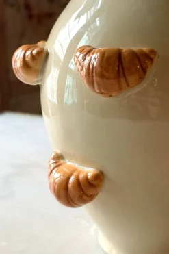 Cristina Oria Jarrones, Floreros Y Maceteros^Jarrón Diseño Croissant
