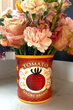 Cristina Oria Jarrones, Floreros Y Maceteros^Jarrón Diseño Lata De Tomate