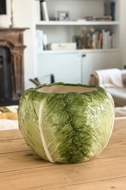 Cristina Oria Jarrones, Floreros Y Maceteros^Jarrón Diseño Lechuga Ancho