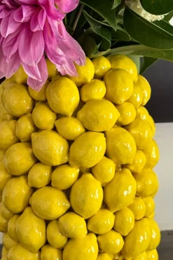 Cristina Oria Jarrones, Floreros Y Maceteros^Jarrón Limones Amarillos