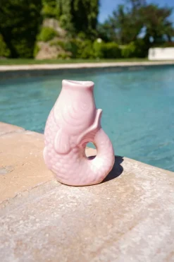 Cristina Oria Piezas Decorativas|Jarrones, Floreros Y Maceteros^Jarrón Pez Rosa