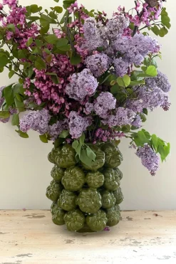 Cristina Oria Jarrones, Floreros Y Maceteros^Jarrón Tomates Verdes