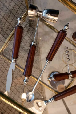 Cristina Oria Kits De Coctelería^Juego De Cocktail De Cuero