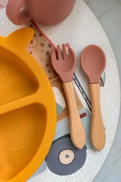 Cristina Oria Minichef^Juego De Dos Cubiertos De Silicona