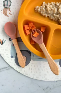 Cristina Oria Minichef^Juego De Dos Cubiertos De Silicona