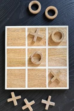 Cristina Oria Juegos De Mesa^Juego De Madera Tres En Raya