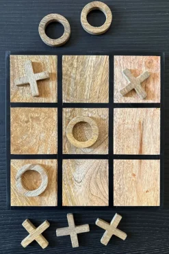 Cristina Oria Juegos De Mesa^Juego De Madera Tres En Raya