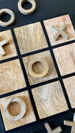 Cristina Oria Juegos De Mesa^Juego De Madera Tres En Raya