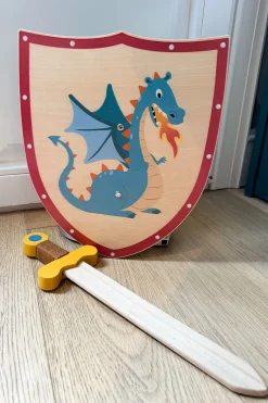 Cristina Oria Minichef^Juego Escudo Y Espada De Madera